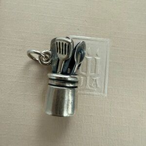 Retired James Avery Sterling Silver Kitchen Utensil Charm